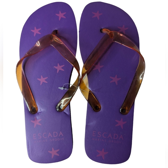 Escada purple beach tote - Picture 2 of 8